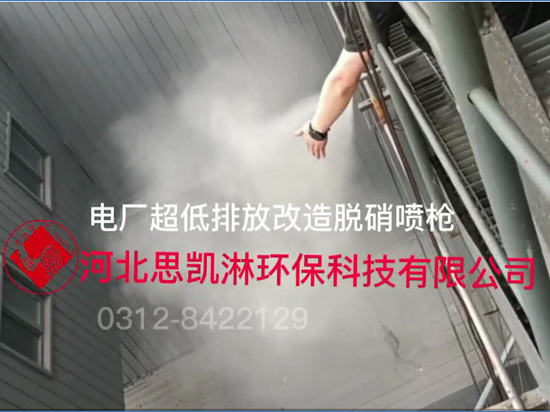 处理器中心筒+水平烟道安装脱硝喷新工艺-超低排放改造